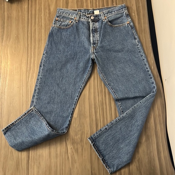 LEVIS 501 Y2K VTG JEANS 501-0193 BUTTON FLY - Picture 1 of 16